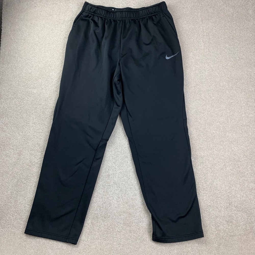 Nike Dri-FIT Training Pants Mens XL Black Thermafit Training Joggers 800191-010